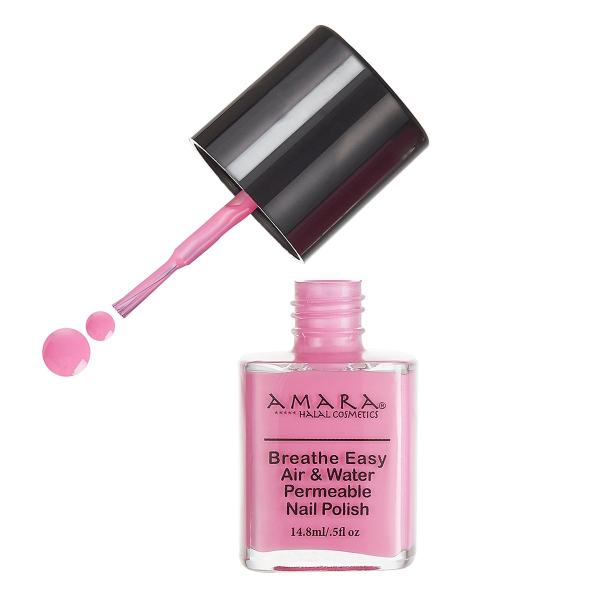 Amara Halal Cosmetics Breathe Easy Nail Polish Cotton Candy