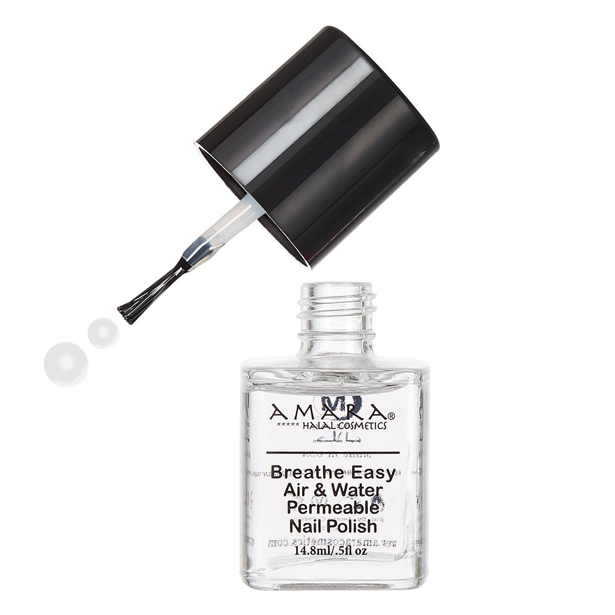 Amara Halal Cosmetics Breathe Easy Nail Polish Top Coat