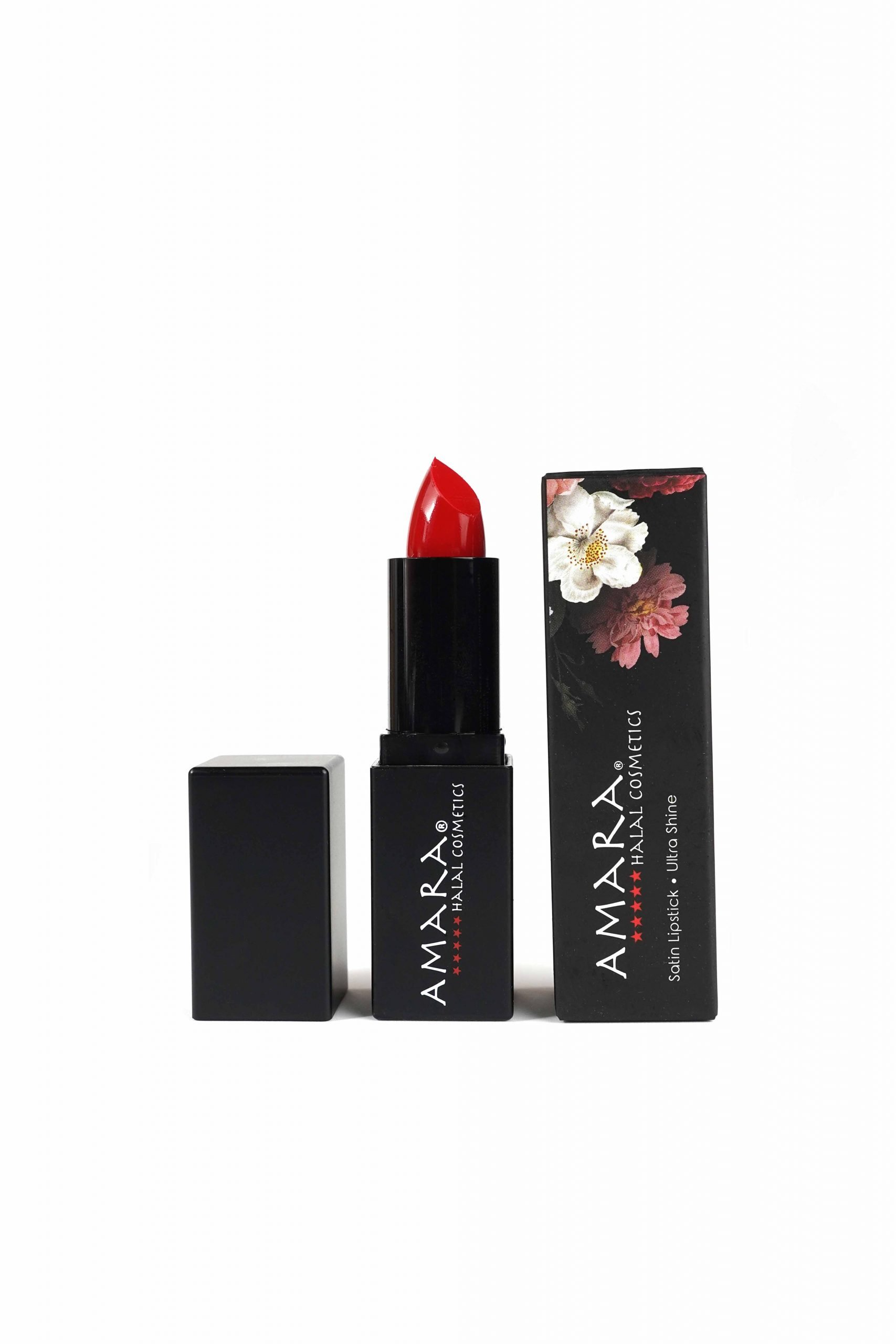 Ultra-Shine Satin Lipstick Cherry Red